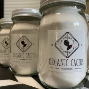 A group of jars that are sitting on the table.